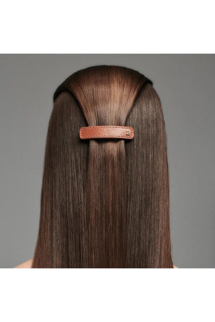 BALMAIN PARIS - Riviera Barrette Cognac Medium