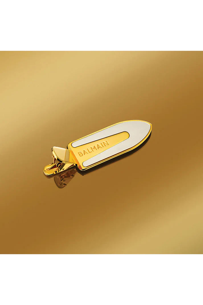 BALMAIN PARIS - Backstage Clip Small Silver/Gold