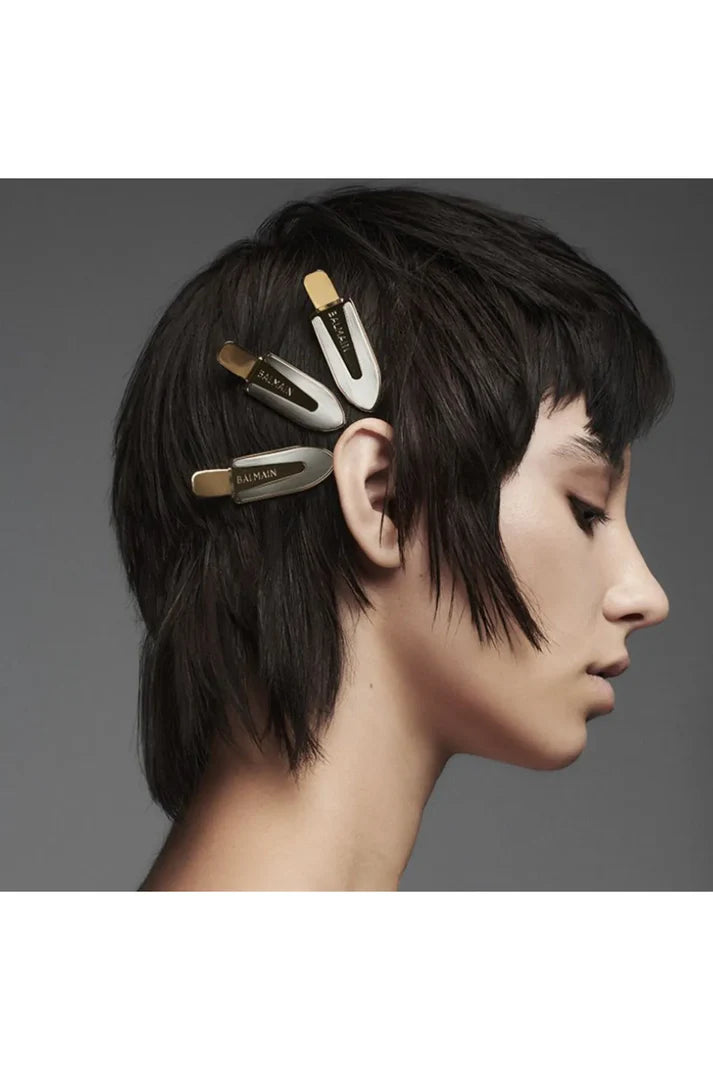 BALMAIN PARIS - Backstage Clip Small Silver/Gold