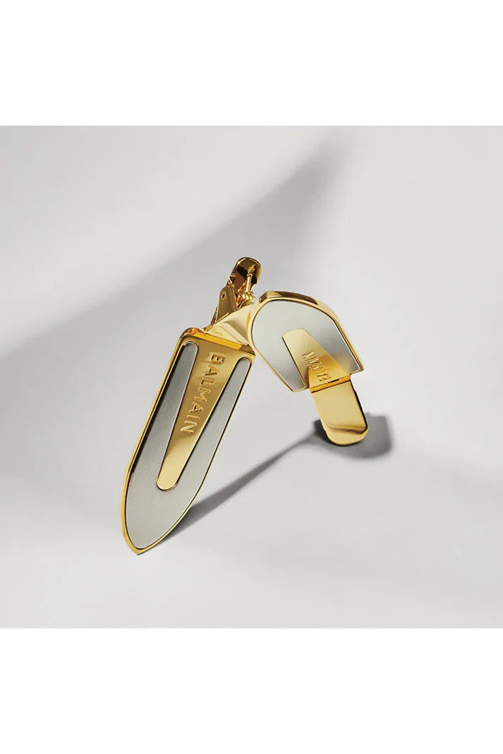 BALMAIN PARIS - Backstage Clip Small Silver/Gold