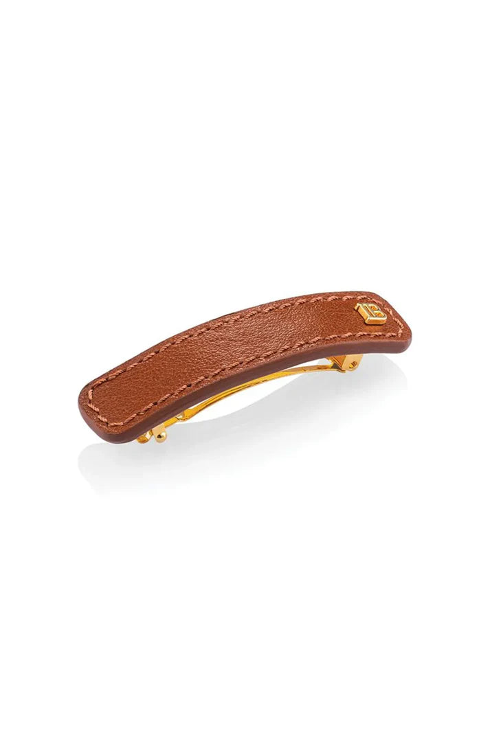 BALMAIN PARIS - Riviera Barrette Cognac Medium