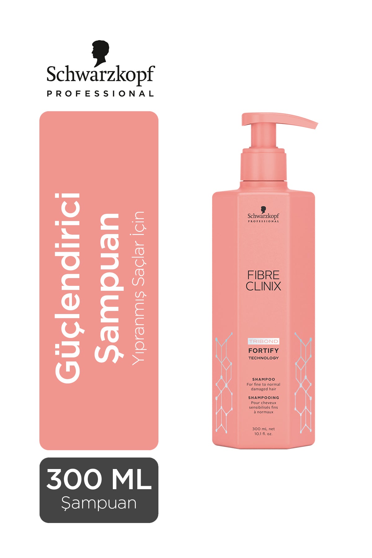 SCHWARZKOPF PROFESSIONAL FIBRE CLINIX - Güçlendirici Şampuan