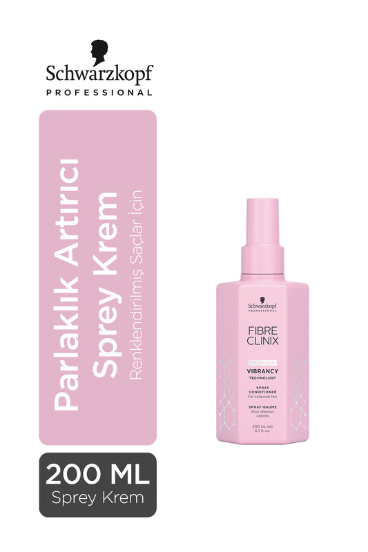 SCHWARZKOPF PROFESSIONAL FIBRE CLINIX - Parlaklık Artırıcı Sprey Krem