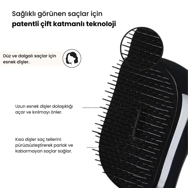 Kompakt Şekillendirici - Pembe Altın Siyah